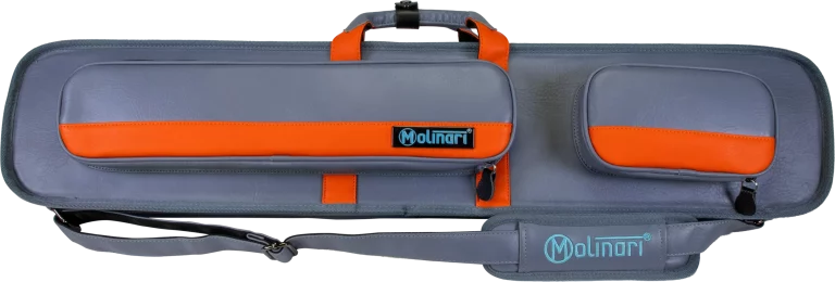 01-Molinari-retro-cue-bag-3B-6S-grey-orange-front