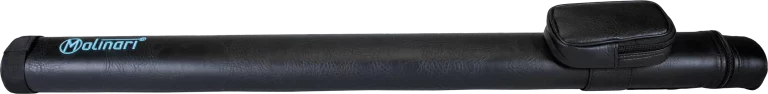 Molinari® retro cue tube in black color, front view