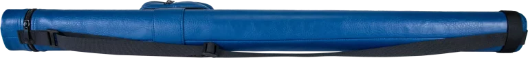 Molinari® retro cue tube in blue color, back view