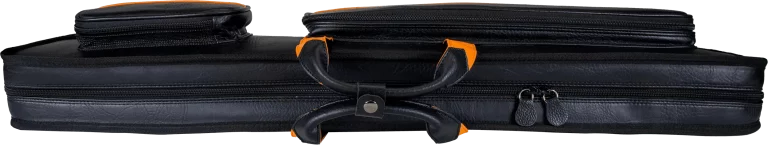 03-Molinari-retro-cue-bag-3B-6S-black-orange-top