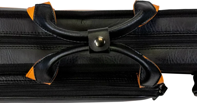 08-Molinari-retro-cue-bag-2B-4S-black-orange-handle