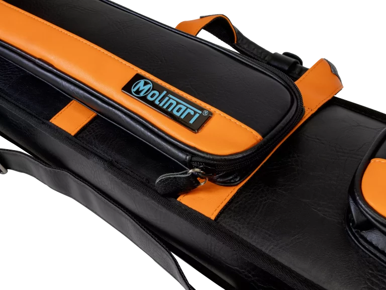 09-Molinari-retro-cue-bag-3B-6S-black-orange-logo