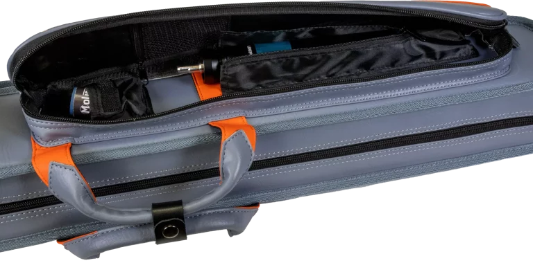 11-Molinari-retro-cue-bag-2B-4S-grey-orange-side-pocket