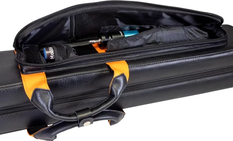 13-Molinari-retro-flat-bag-2B-4S-black-orange-side-pocket