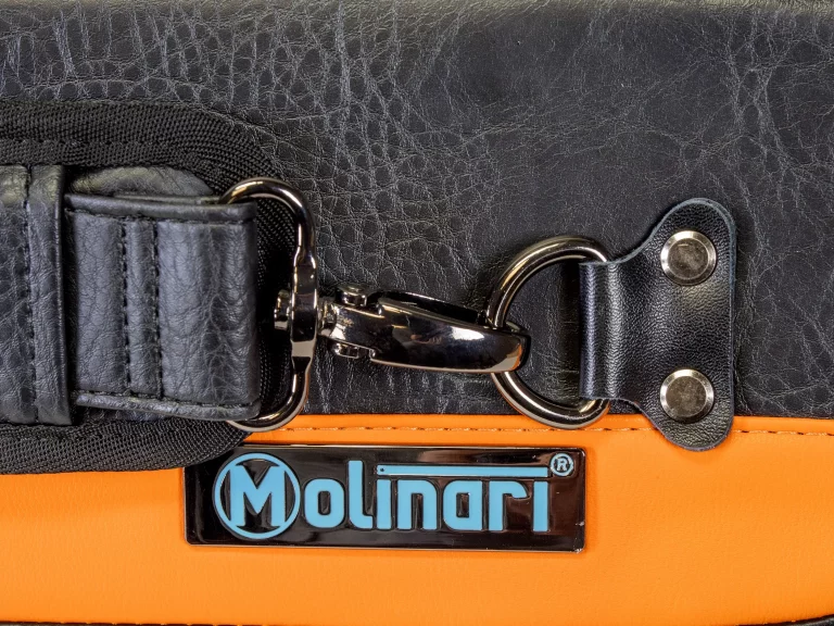14-Molinari-retro-flat-bag-2B-4S-black-orange-logo-strap