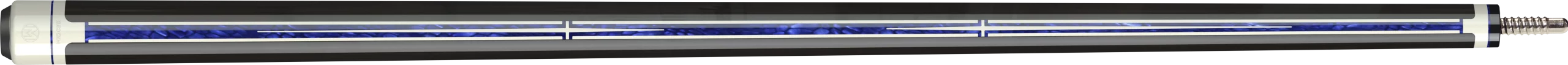 std 2024 - kuro - cmi-5 -blue snake - molinari billiards carbon cue - full