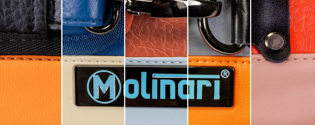 Color options for Molinari bags