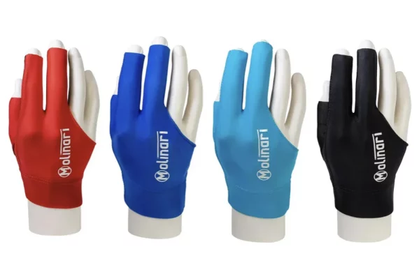 Gloves Molinari for billiards in all available colors